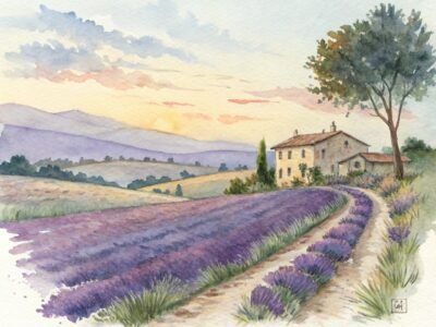 Creating Illustrations with Watercolor Effects