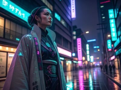 Designing Characters with Futuristic Fashion
