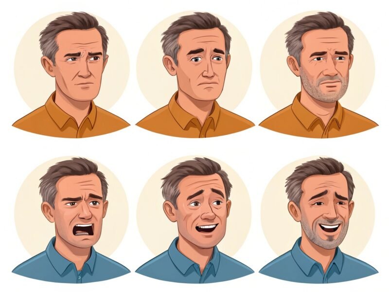 Drawing Expressive Faces for Characters