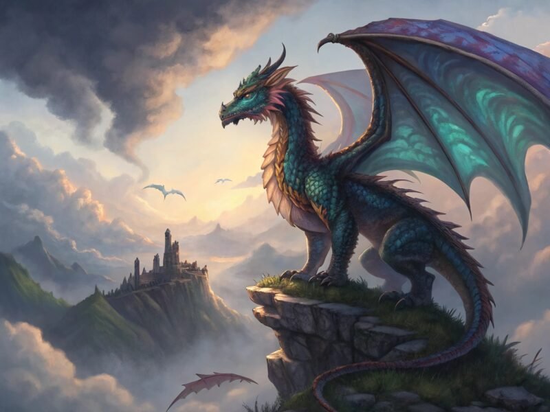 Drawing Magical Creatures and Landscapes