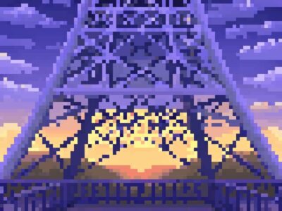 Creating Pixel Art of Historic Landmarks