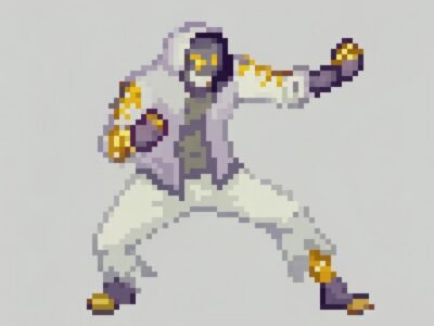 Designing Pixel Art Characters for Fighting Games