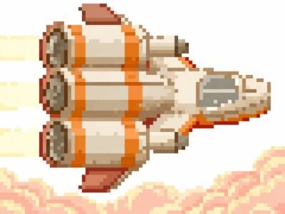 Designing Pixel Art Spaceships and Vehicles