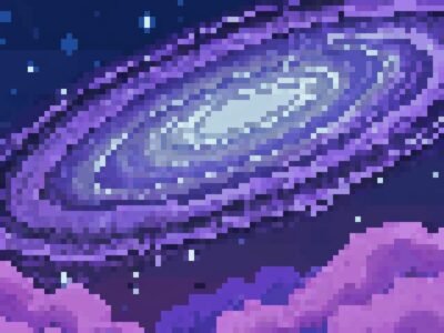 Designing Pixel Art Stars and Galaxies