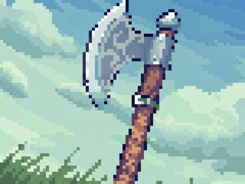 Designing Pixel Art Weapons and Tools