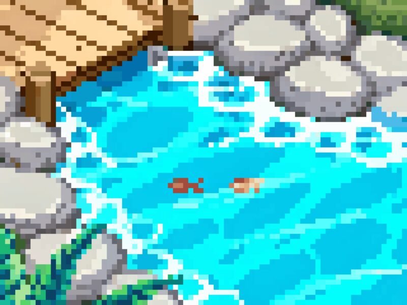Drawing Pixel Art Forests and Nature Scenes